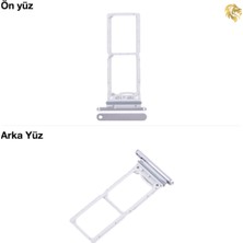 Arsking Uyumlu Samsung Z Fold 6 Sim Iç Yuvası Çiftli Gümüş Çiftli Sim Yuvası Ikili Sim Tepsisi Çiftli Sim Ap