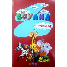 Fark Yayınları Beni Boya Serisi - Hayvanlar