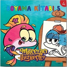 Minika Maceracı Yüzgeçler Boyama Kitabı 5