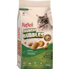 Reflex crunchy Bubbles Üriner Sistem Tavuklu Yetişkin Kedi Maması 10KG