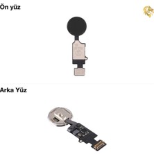 Arsking Uyumlu iPhone 7 Home Tuşu - Orta Tuş Ana Ekran Butonu Parmak Izi Butonu Açma-Kapama Butonu Açma-Kapa