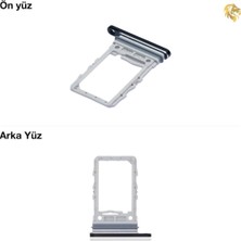 Arsking Uyumlu Samsung Z Flip 3 Sim Iç Yuvası Tekli Siyah Sim Yuvası Sim Tepsisi Sim Aparatı Yeni Sim Yuvası