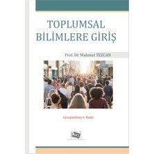 Anı Yayıncılık Toplumsal Bilimlere Giriş