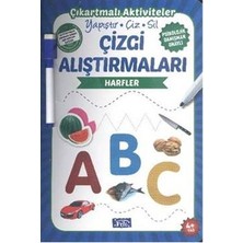 Parıltı Yayınları Çizgi Alıştırmaları - Harfler