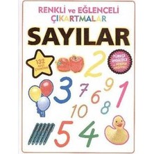 Parıltı Yayınları Renkli ve Eğlenceli Çıkartmalar - Sayılar (Numbers)