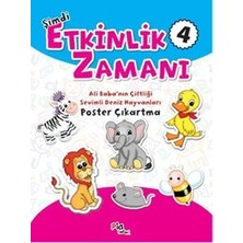 Pia Çocuk Yayınları Şimdi Etkinlik Zamanı 4:  Ali Baba’nın Çiftliği - Sevimli Deniz Hayvanları