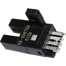 Omron EE-SX672A T Şeklinde Fotoelektrik Sensör  7mm, Npn Çıkışlı