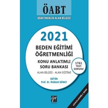 Gazi Kitabevi Öabt 2021 Beden Eğitimi Öğretmenliği Konu Anlatımlı Soru Bankası