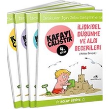 Uğurböceği Yayınları Kafayı Çalıştır - Kolay Seviye (4 Kitap Takım)