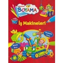 Parıltı Yayınları Eğlendiren Boyama - Iş Makineleri