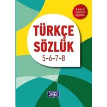 Parıltı Yayınları Ilköğretim Türkçe Sözlük 5-6-7-8