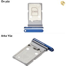 Arsking Uyumlu Samsung Z Fold 7 Sim Iç Yuvası Çiftli Mavi Çiftli Sim Yuvası Ikili Sim Tepsisi Çiftli Sim Apa