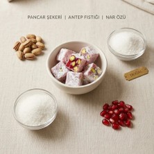 Ertokuş Efendi Narlı Duble Antep Fıstıklı Lokum 250 gr | Çifte Kavrulmuş | %100 Pancar Şekeri