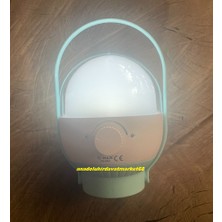 Qmax Q-Max Şarjlı Kamp Lambası Şarjlı Gemi Lambası Işık Ayarlı Lamba 34 LED 3.7V 18SAAT