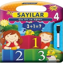 0-6 Yaş Yayınları Çiz Sil ve Eğlen - Sayılar