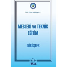 Gülnar Yayınları Mesleki ve Teknik Eğitim-Görüşler