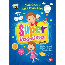 Beyaz Balina Yayınları Süper Etkinlikler Çizgiler - Okul Öncesi Zeka Etkinlikleri
