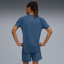 Puma Erkek Mavi Puma Run Velocıty Tee (Poly) Mavi Erkek T-Shirt & Polo