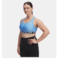 Under Armour Kadın UA HeatGear Mid Branded Spor Sütyeni