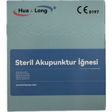 Hualong Akupunktur Iğnesi 0,30X50MM  200LÜK Paket 2 Kutu 400 Adet