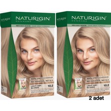 Naturigin Doğal Saç Boyası Açık Küllü Sarı 10.2 ( 2 Adet )
