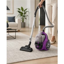 Fakir Lucid Elektronik Cyclone Toz Torbasız Elektrikli Süpürge Mor