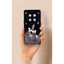 Vip Case Honor Magic 7 Lite 5g Uyumlu Uzay Astronot Desenli Silikon Kılıf
