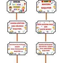 heptex Okulda Ilk Günüm El Pankartı