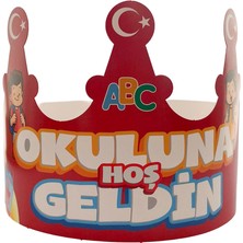 heptex Okuluna Hoş Geldin Tacı 10 Adet