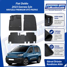 Fiat Doblo Paspas Araca Özel 2023 Sonrası Derin Havuzlu Premium Oto Paspas