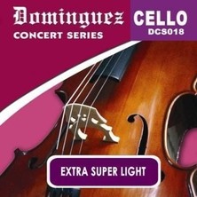 Dominguez DCS018 Viyolonsel Teli Çello Teli Takım 4 Adet