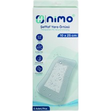 Nimo Şeffaf Yara Örtüsü 10 x 25CM 5li 1 Paket