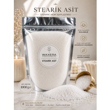 Waxera Stearin (Stearik Asit) 1000 gr – Mum Sertleştirici