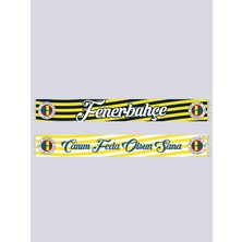 Fenerbahçe Unısex Canım Feda Olsun Sana Şal