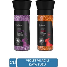 Efsina Acılı ve Violet Kaya Tuzu 2'li Set