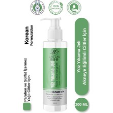 Lau Lau Yağlı ve Akneye Eğilimli Ciltler Için Arındırıcı Yüz Temizleme Jeli - %100 Vegan 200 ml