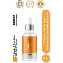 Lau Lau C Vitamini Serum Aydınlatıcı, Yenileyici & Leke Karşıtı %10 Saf C Vitamini 50 ml