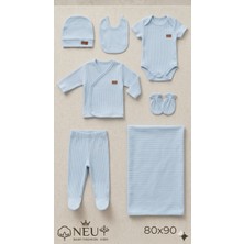 Neu Kids- Raporlu 7'li Set Hastane Çıkışı Yenidoğan Pamuklu