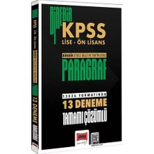 Yargı Yayınevi Yargı 2026 Birebir KPSS - Lise - Önlisans Paragraf Tamamı Çözümlü