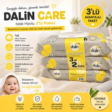 Dalin Care Islak Havlu 60 Adet 3'lü Paket
