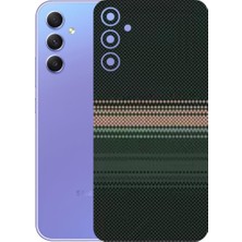Kapps Samsung Galaxy A34 ile Uyumlu Rainbow Serisi Premium Arka Kapak Kaplama(Kenarlar Yoktur!)