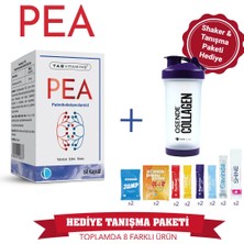 TABVITAMINS Pea Palmitoiletanolamid 300 Mg 60 Kapsül | Tanışma Paketi Shaker Hediyeli