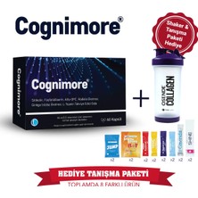 Cognimore 60 Kapsül | Tabvitamins Tanışma Paketi Shaker Hediyeli