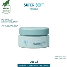 Hush Veganic Super Soft Yumuşaklık ve Parlaklık Veren Maske 200 ml