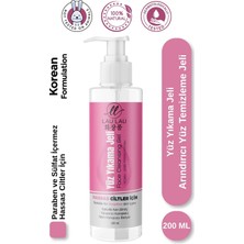Lau Lau Hassas Ciltler Için Arındırıcı Yüz Temizleme Jeli - %100 Vegan 200 ml