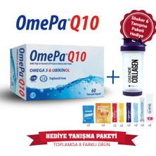 Omepa Q10 60 Kapsül | Tanışma Paketi Shaker Hediyeli