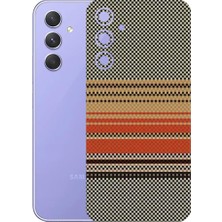 Kapps Samsung Galaxy A54 ile Uyumlu Rainbow Serisi Premium Arka Kapak Kaplama(Kenarlar Yoktur!)