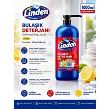 Linden Bulaşık Deterjanı 1000 ml Limon