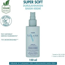 Hush Veganic Super Soft Yumuşaklık ve Parlaklık Veren Durulanmayan Saç Kremi 150 ml
