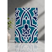 Armada Çini 25x40 Cm SP 406 Kütahya Çinisi İznik Desenli Çini Karo